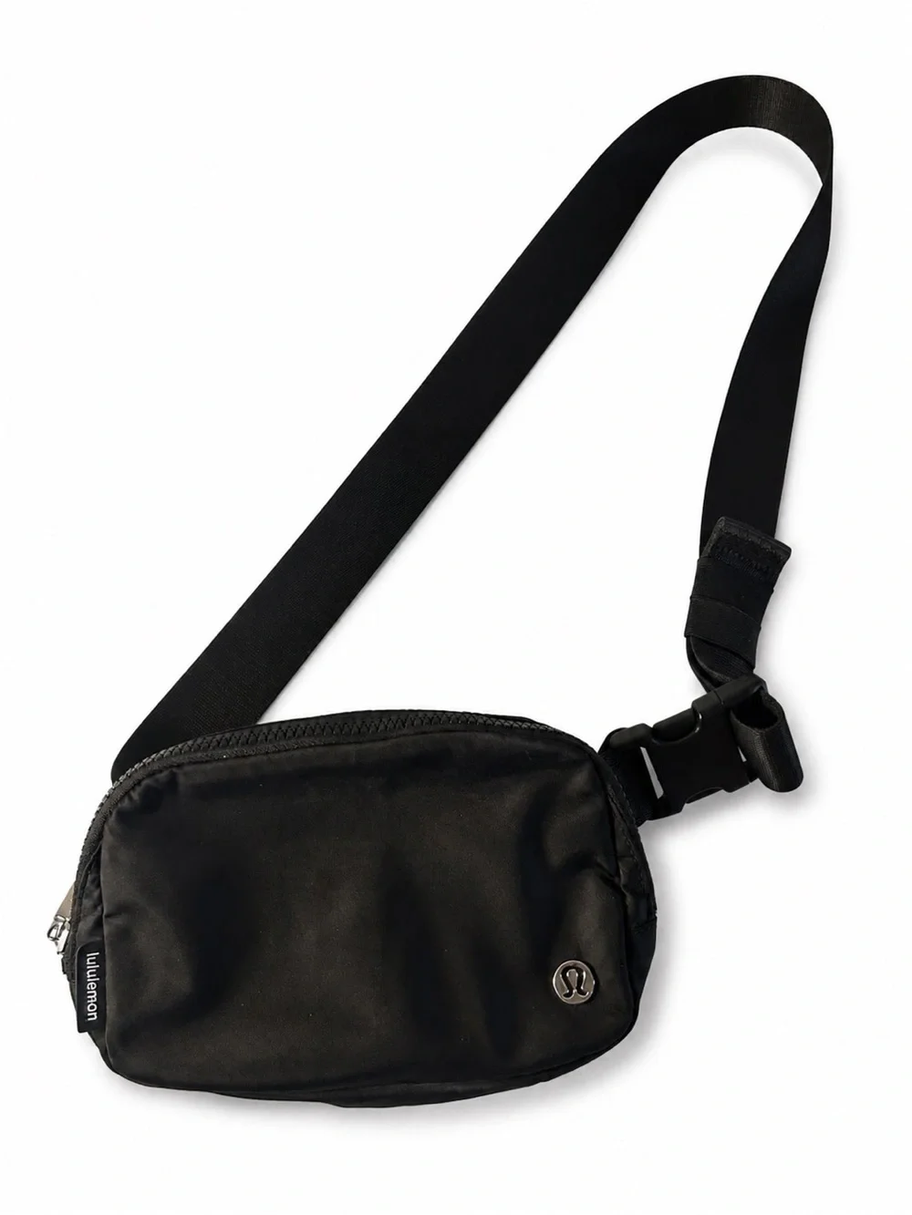 lululemon Everywhere Black Waist/Shoulder Belt Bag 1L